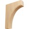 Ekena Millwork 1 3/4"W x 6"D x 8"H Clarksville Bracket, Red Oak BKTW02X06X08CVRO - alternate 1